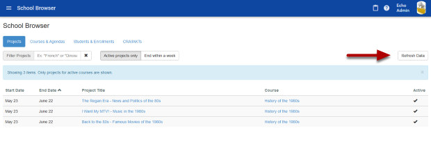 The School Browser Tool